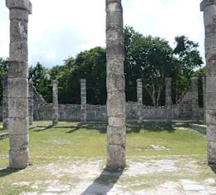 Die Ruinen von Chichen Itza