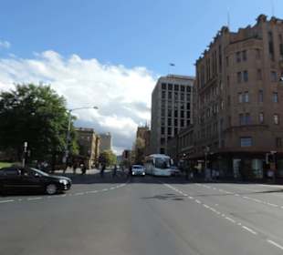 Mit dem Hop on Hop off Bus in Hobart unterwegs