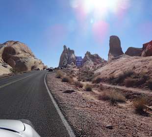 Im Valley of Fire unterwegs