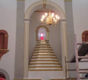 Altarraum - Restaurierungsarbeiten