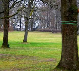 Schloßpark gewaltig groß