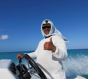 Mit Kapitän "Helmut gibt es immer Spaß