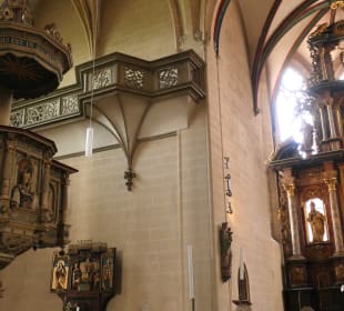 In der Severikirche in Erfurt