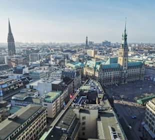 Aussicht vom Turm der Petrikirche