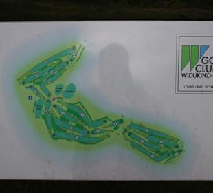 Die 18-Loch-Golf-Anlage