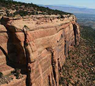 Ausblick von einem der Aussichtspunkte im Park