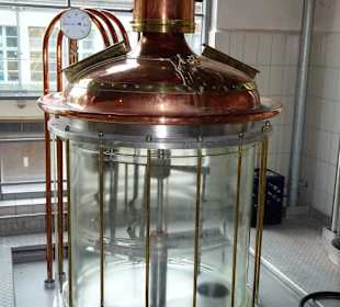 Die gläserne Brauerei des Museums