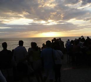 Sonnenuntergang in Rick's Cafe