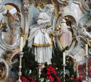 Impressionen aus der Basilika Vierzehnheiligen