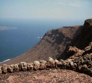 Blick auf la Graciosa / Mirador del Rio