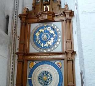 Planetenscheiben der astronomischen Uhr