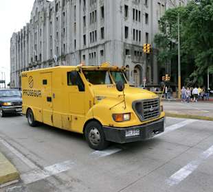 So transportiert man in Südamerika Geld