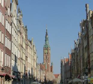 Eindrücke aus der Langgasse in Danzig