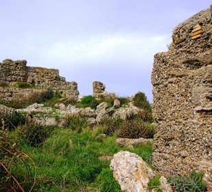 Reste der Außenmauern