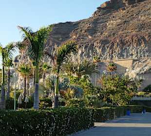 Amadores mit vielen Restaurants