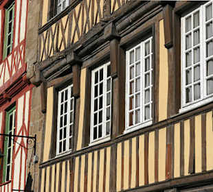 Dinan Fachwerkhäuser