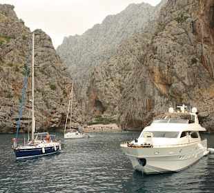 Kleine Bucht Sa Calobra