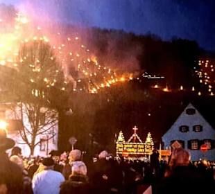 Von hinteren Bereich aus