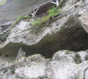 Blick über einige Stockwerke