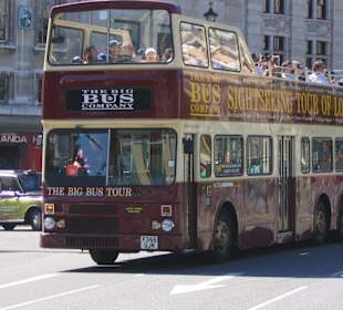 Ein Bus der BIG BUS TOUR in London