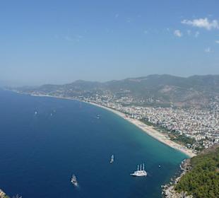 Aussicht von der Burg aus