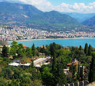 Burg von Alanya (Ic Kale) An&/Abfahrt