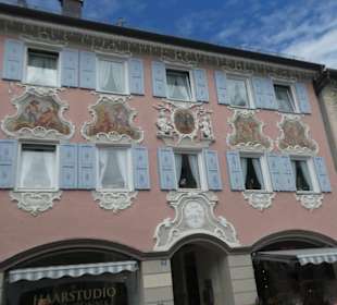 Unterwegs in Ortsteil Partenkirchen