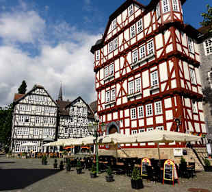 Das Rathaus der Stadt Melsungen