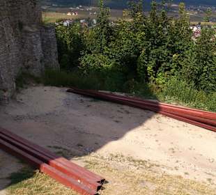 Trwają prace remontowe zamku