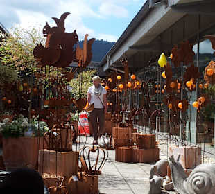 Shopping auf dem Dach 