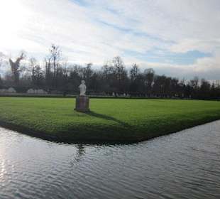 Schlosspark Schwetzingen im Winter