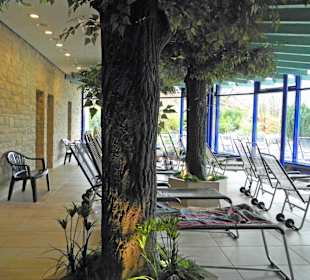 Ruheraum bei den Grotten