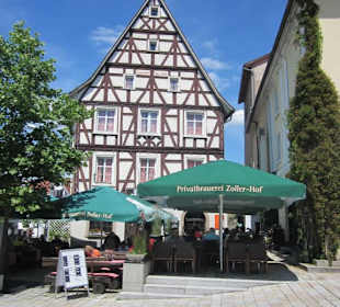 Fachwerkhaus mit Gastronomie