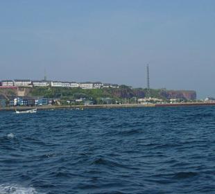 Überfahrt zur Düne