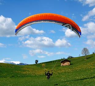 Landeplatz in St.Valentin nahe Kastelruth