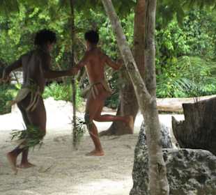 Taino-Show im Manati Park