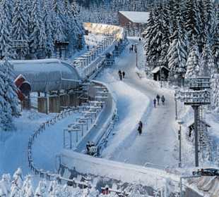 Bobbahn Altenberg 18 km von Holzhau