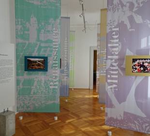 In den Museumsräumen des Schloss Fantaisie