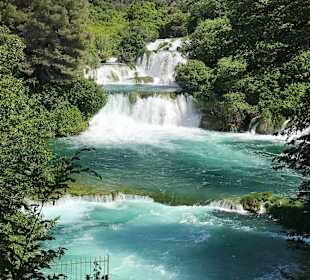 Wasserfall bei Krka