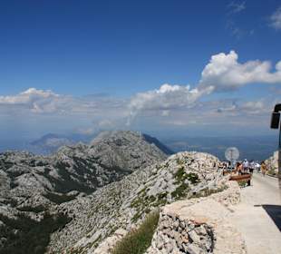 Aussicht - fast auf Wolkenhöhe