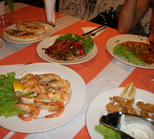 Essen Nessebar mit Blick aufs Meer