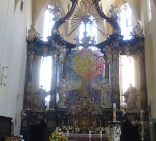 In der katholischen Kirche von Gerolzhofen