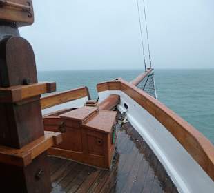 Der Bug unseres Kahns