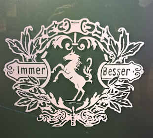 Altes Logo - heute immer noch  "Immer Besser"