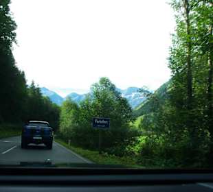 Tolle Anfahrt zum Glockner