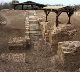 Fundamente der byzanthinischen Taufkapelle