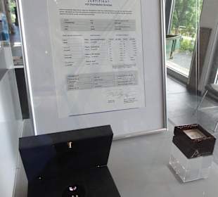 Diamant aus der Asche des Verstorbenen