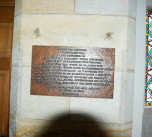 Info in der Kirche