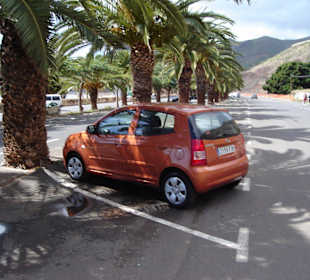 Viele Parkmöglichkeiten