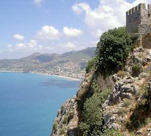 Alanya westliche Seite